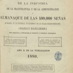 Año 1880. Anuario-almanaque del comercio, de la industria, de la magistratura y de la administración