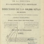 Año 1881. Anuario-almanaque del comercio, de la industria, de la magistratura y de la administración