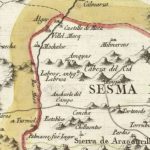 Mapa geográfico del Señorío de Molina Comprehende las Sesmas del Campo, del Pedregal, de la Sierra y del Sabinar